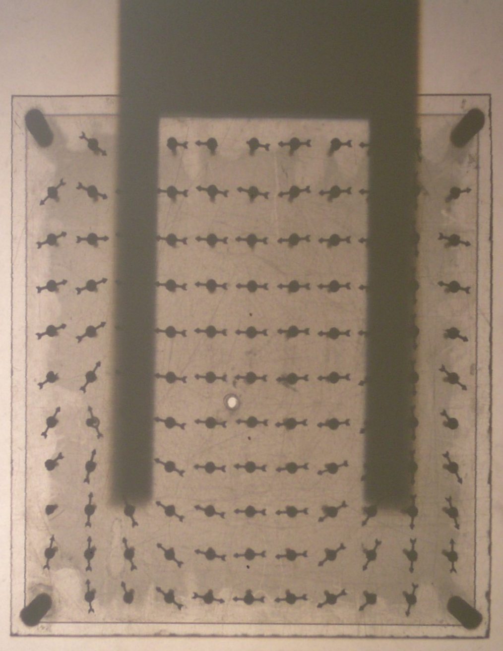 Magnetische Feldlinien Hufeisenmagnet